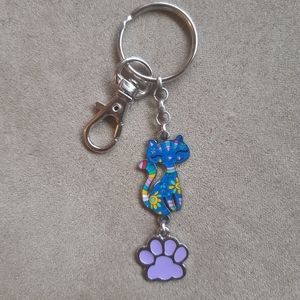 🦋2/$20🦋 Cat Lover's keychain